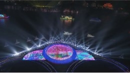 "Night Talk Liujiang" 40-meter diameter circular stage